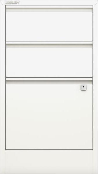 Productafbeelding Bisley Home Hangende archiefkast verkeer wit met 3 laden 41,3 x 40,0 x 67,2 cm