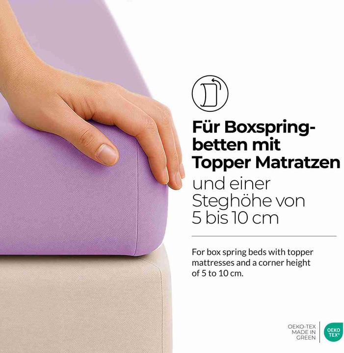 Produktbild Etérea Comfort Jersey Topper (180 x 200 cm, 200 x 200 cm)