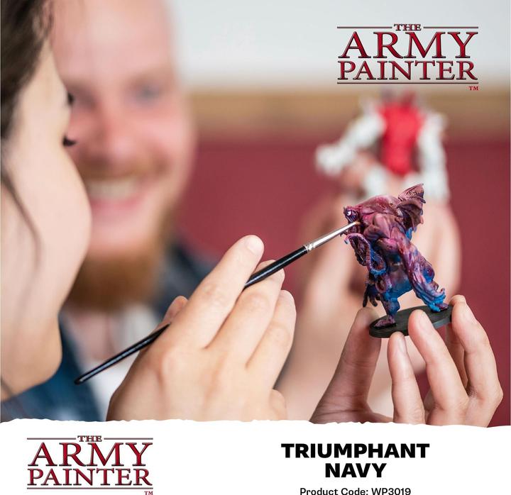 Actual product image The Army Painter Colour Warpaints Fanatic: Triumphant Navy 18 ml