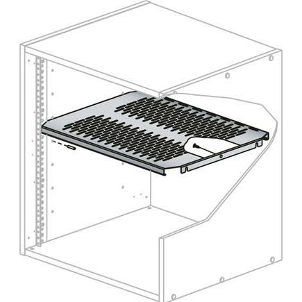 Thumbnail - Middle Atlantic SH-BRK-3P, Serverschrank Zubehör, Schwarz