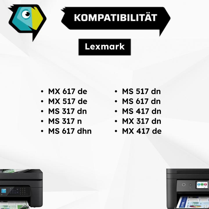 Image du produit Inkadoo Toner greenline remplace Lexmark 51B2000 toner, noir noir (CF)
