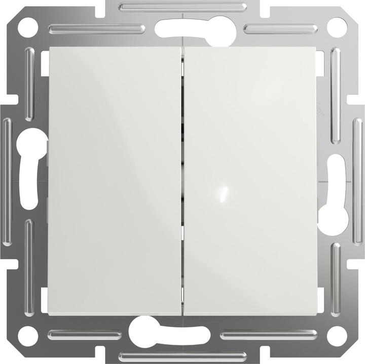 Produktbild Schneider Electric Serienschalter Asfora Weiss (RAL 9003) EPH0370121D