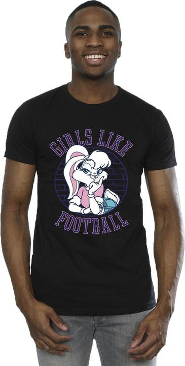 Produktbild Looney Tunes Lola Bunny Girls Like Football TShirt (M)