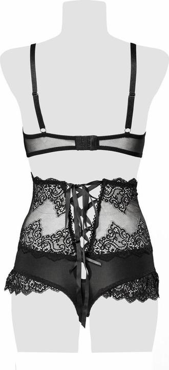 Immagine prodotto Grey Velvet Set di 2 pezzi in nero (XL)