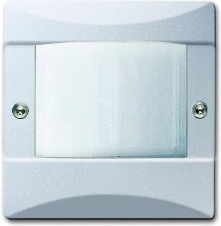 Actual product image Busch-Jaeger UPWG all-weather sensor 6800-33-102C 180° sensor combi lens aluminium silver (15 m)