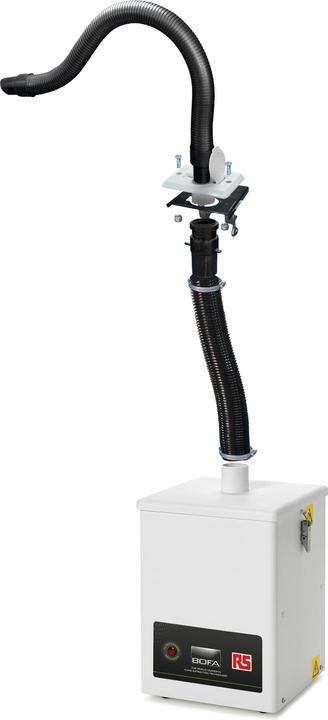 Produktbild Rs Pro V200 Lötrauch-Absauger max.Anz.Ben 1, mit HEPA H13, 90W / 230V ac, 54 dB(A)dB(A), Typ C - Eur
