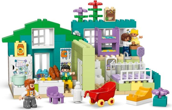 Immagine prodotto LEGO Modernes Familienhaus mit Figuren – 3-in-1-Set (10470)