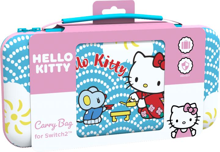 Actual product image Konix Sanrio Tragetasche Switch 2 Hello Kitty Tea (Switch, Switch Lite, Switch OLED)