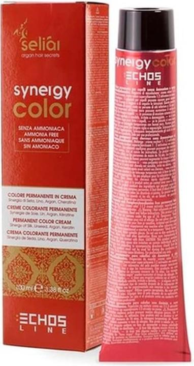 Echosline Seliàr Synergy Color Ammonia-Free Cream Color for Natural Ash Blonde Hair 7.01 (7.01)