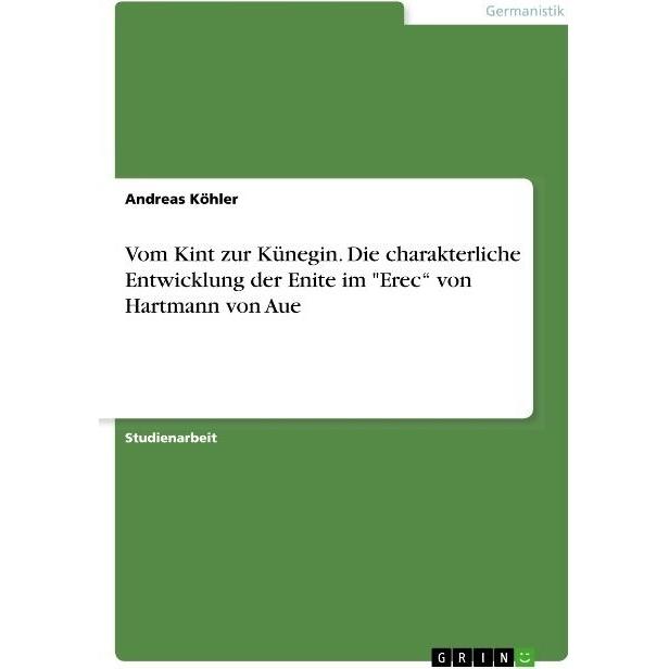 Thumbnail - Köhler:Vom Kint zur Künegin. Die charak, Sachbücher von Andreas Köhler