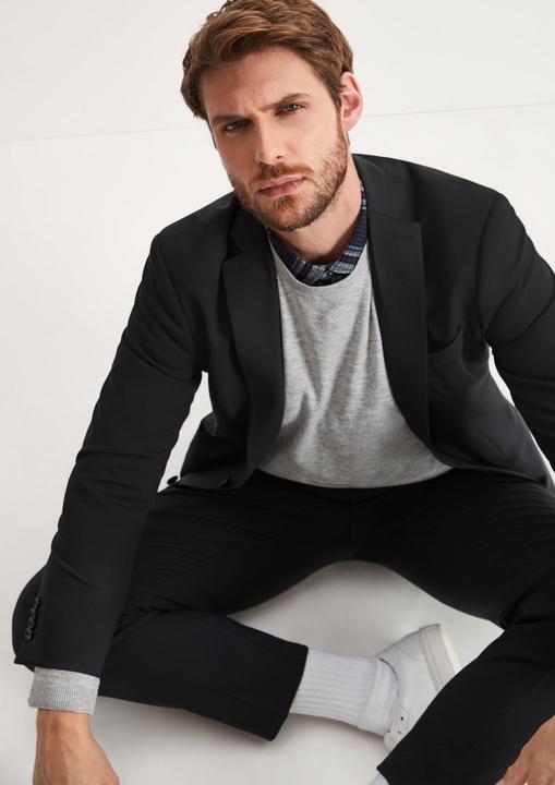Actual product image S.Oliver Indoor-Sakko Slim Fit: Sakko mit Hyperstretch (44)