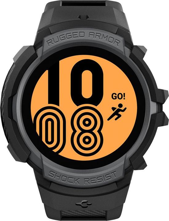 Produktbild Spigen Smartwatch Samsung Galaxy Watch 4/5 Sportarmband, Schwarz, 44 mm