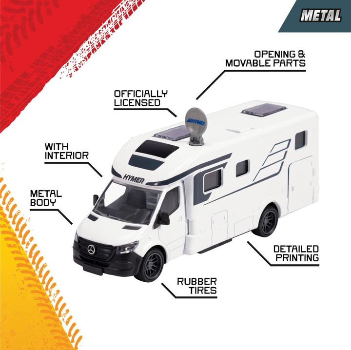 Actual product image Majorette Hymer B-Class Camper
