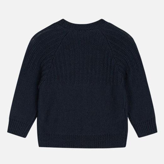 Produktbild Hust and Claire Woll Strickjacke Curi Blue night (68)