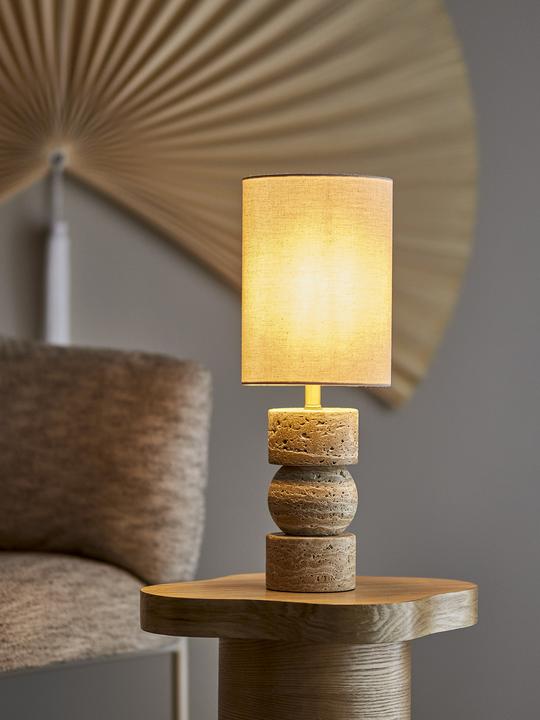Immagine prodotto Bloomingville - Marci Table lamp - Nature - Travertine (E27)