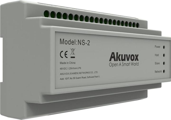 Productafbeelding Akuvox netwerkschakelaar. 2-draads ip (6 Havens)