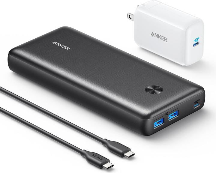 Actual product image Anker Powerbank 737 PowerCore 26K, 25600mAh (25600 mAh, 60 W, 94.72 Wh)