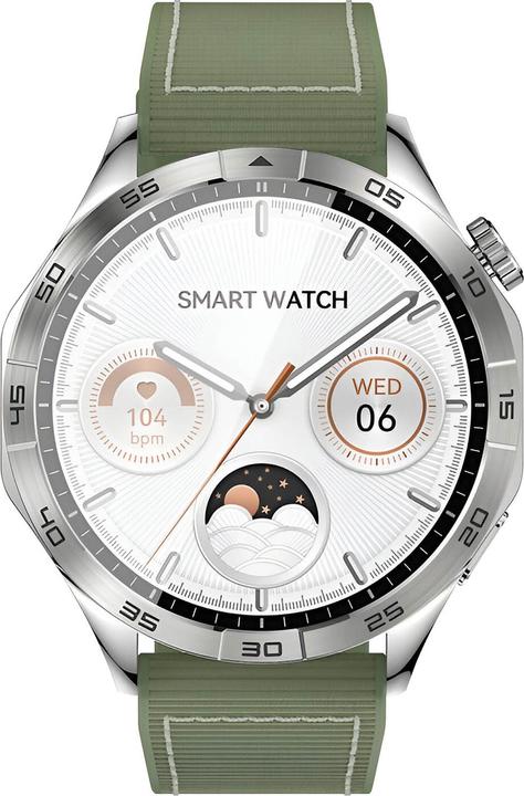 Actual product image xO smartwatch Watch 4 Amoled green