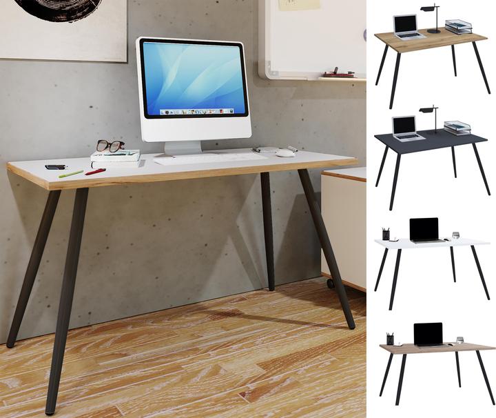 Image du produit VCM Holz Schreibtisch Bürotisch Salia 138x80