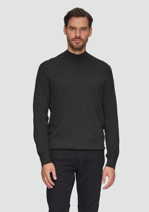 Produktbild S.Oliver Strickpullover Softer Turtleneckpullover aus Baumwoll-Merino-Mix (S)