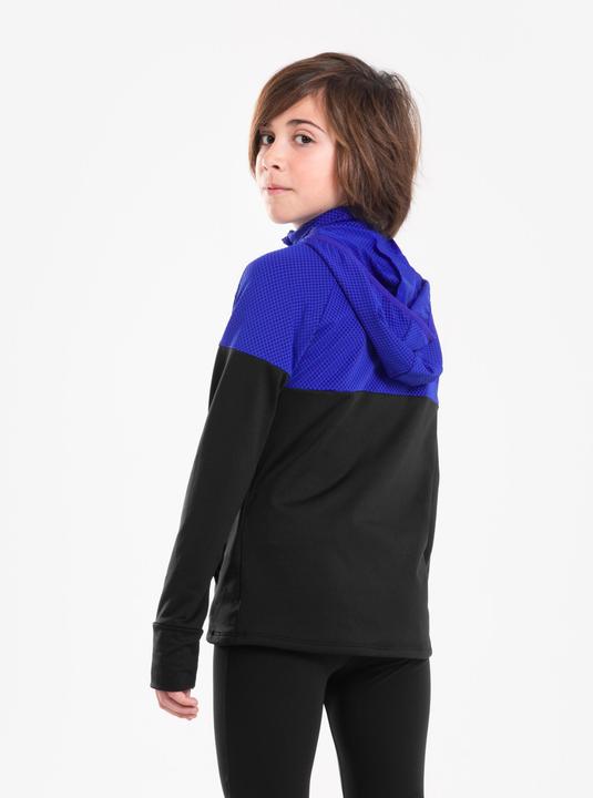 Produktbild Kiprun Laufshirt langarm warm Running Kinder - WARM+ 900 schwarz/blau (146)