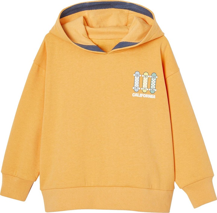 Immagine prodotto Vertbaudet Jungen Kapuzensweatshirt mit Print und Recycling-Polyester (110)