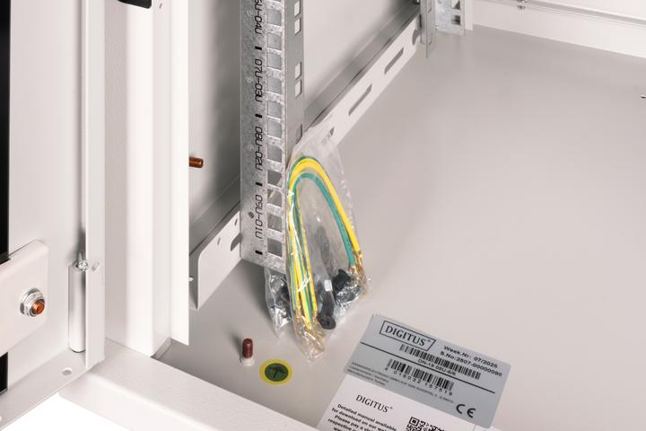 Actual product image Digitus DN-19 09-U-6/6 Wall cabinet (9 RU, 19 inch rack)