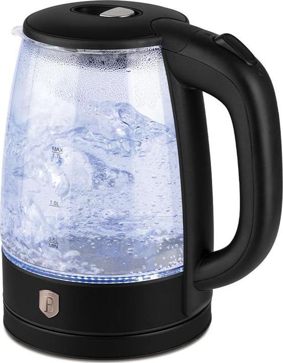 Produktbild BerlingerHaus Haus Wasserkocher Glas 1.7L Black Rose Collection (1.70 l)