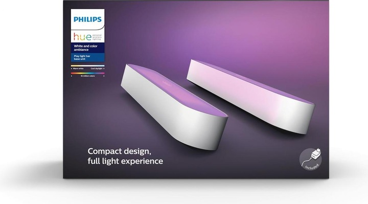 Image du produit Philips Hue Play kit de base + extension (530 lm)