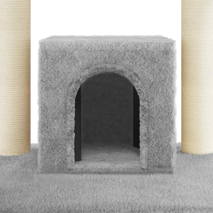 Image du produit vidaXL Katzenbaum (110 cm, Gris clair)
