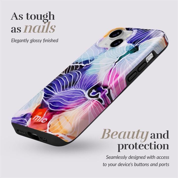 Immagine prodotto Mio Back panel cover Flowers Magsafe Compatible for iPhone 16 Pro Max (Apple iPhone 16 Pro Max)