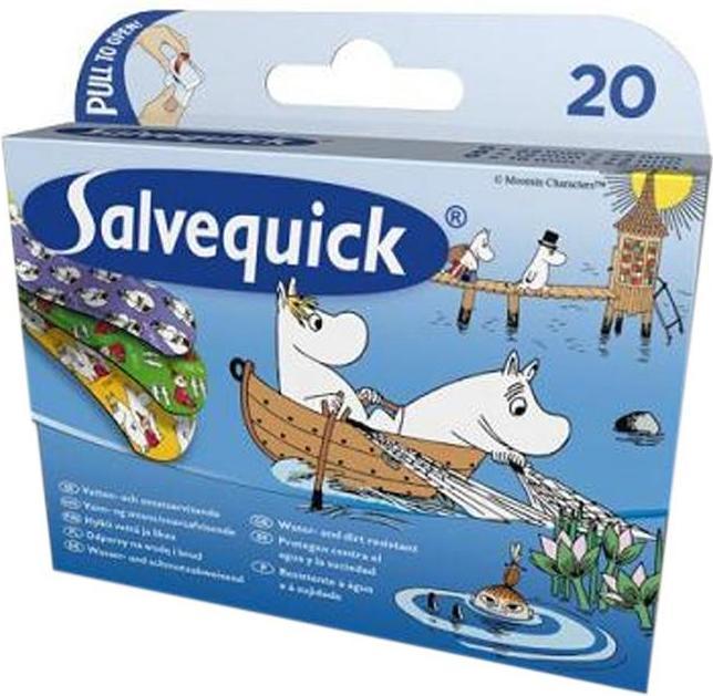 Actual product image Salvequick Moomin Slices For Children 20Pcs. (20 x)