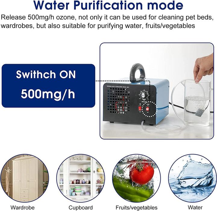 Actual product image Kinwodon Ozone generator air purifier