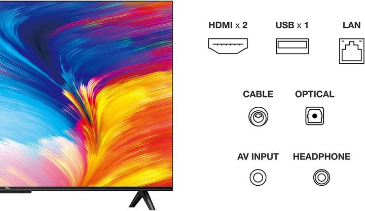 Produktbild TCL 50P635 (50", P635, LED, 4K, 2022)