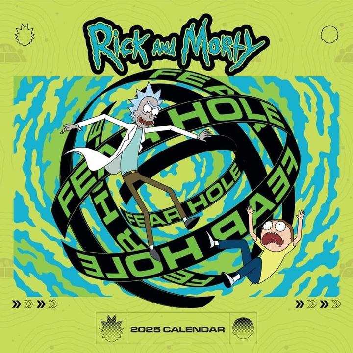 Produktbild Rick And Morty Wandkalender 2025 Quadratisch (30 x 30 cm, Deutsch)