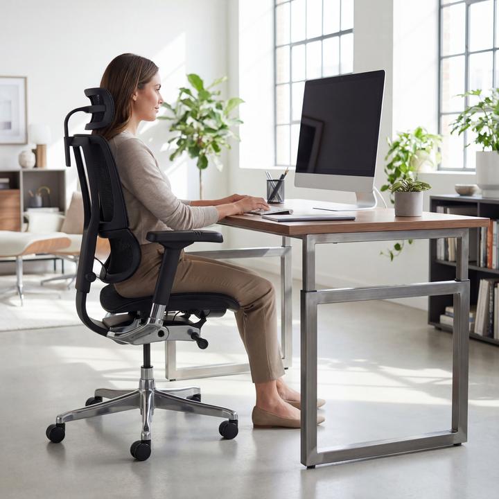 Actual product image Hjh Office Ergohuman Slim Gen2 (49 - 59 cm)