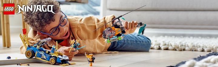 Produktbild LEGO Jays und Nyas Rennwagen EVO (71776, LEGO Ninjago)