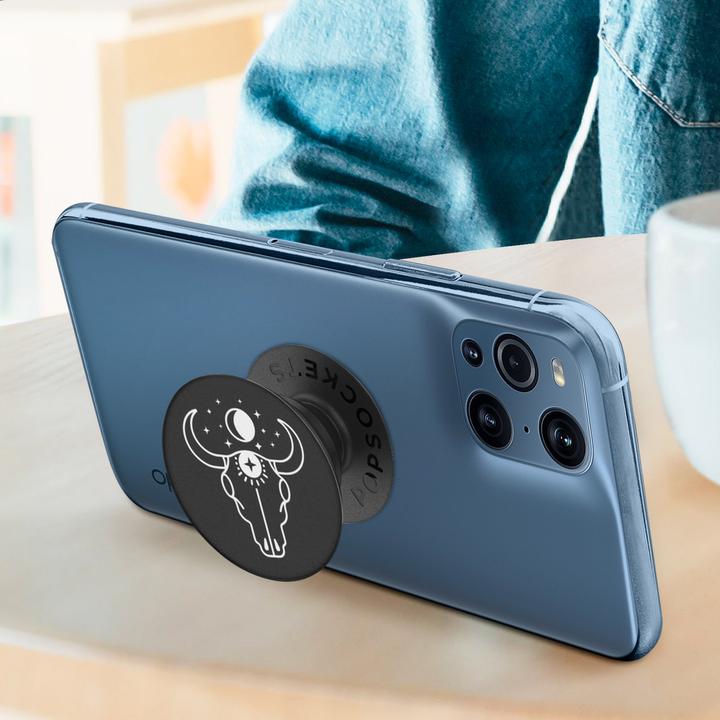 Actual product image PopSockets Bull Skull PopGrip