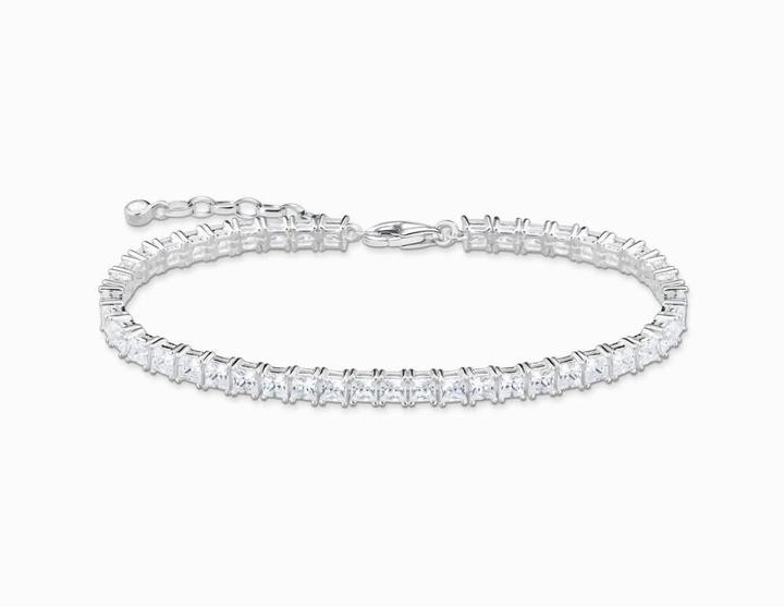 Immagine prodotto Thomas Sabo Bracciale Tennis Argento (19 cm, Argento 925)