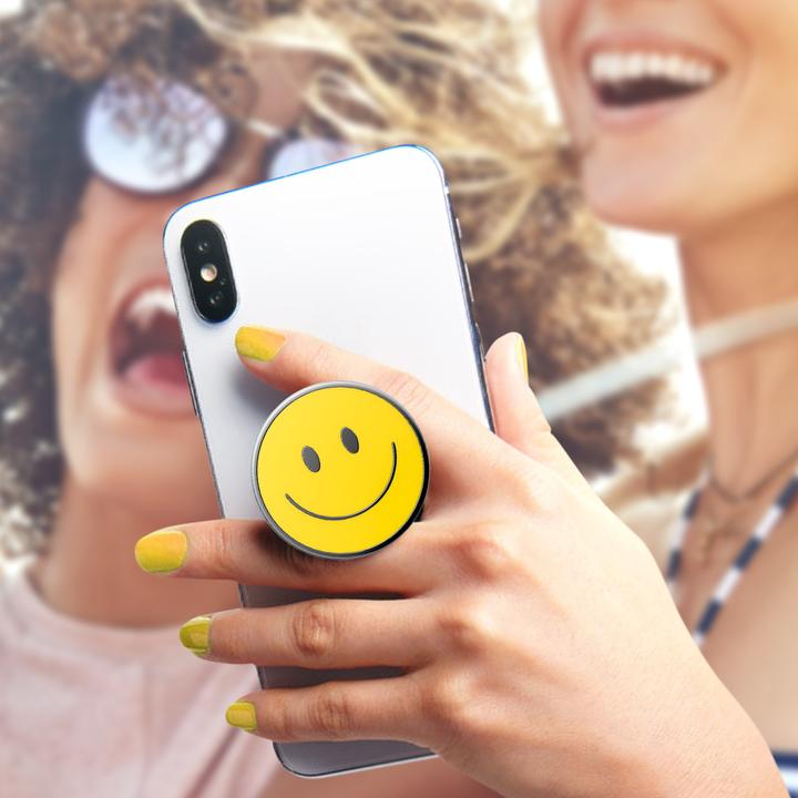 Produktbild PopSockets Enamel Be Happy PopGrip