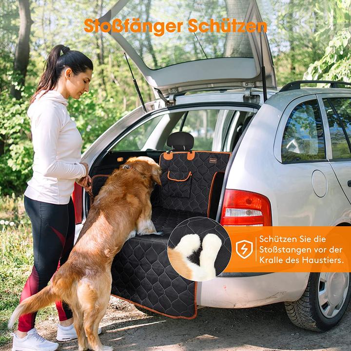 Image du produit Joejoy Couverture de coffre avec protection latérale (Chien, Respirant, Lavable)