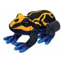 Jokomisiada Schwarz-orangefarbener Frosch, 13 cm