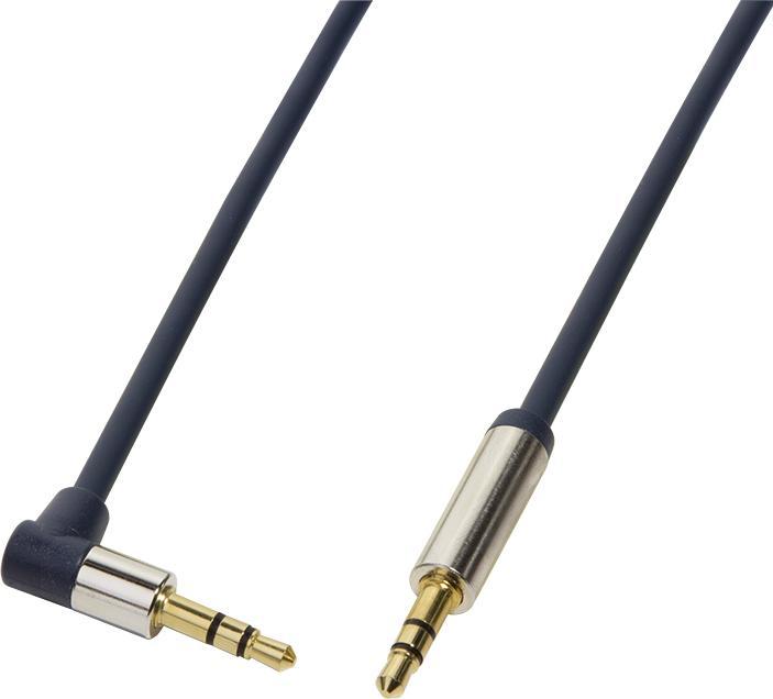 Actual product image LogiLink CA Connection cable (0.50 m, AUX cable)