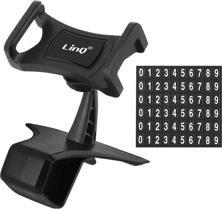 Actual product image LinQ Car mount smartphone sun visor