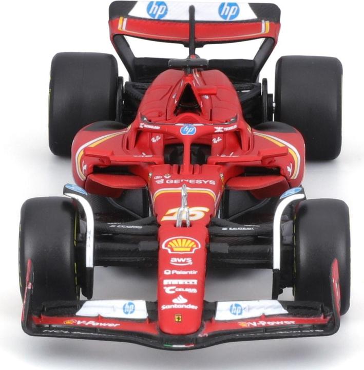 Produktbild Bburago Ferrari Trailer Iveco S-Way + 1 Ferrari SF23 1/43