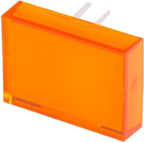 Actual product image RS PRO Lens for series SD16 Orange Rectangular