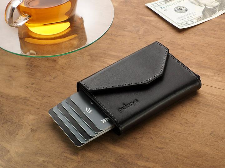 Actual product image Pularys Wallet PORTER GO Credit card holder