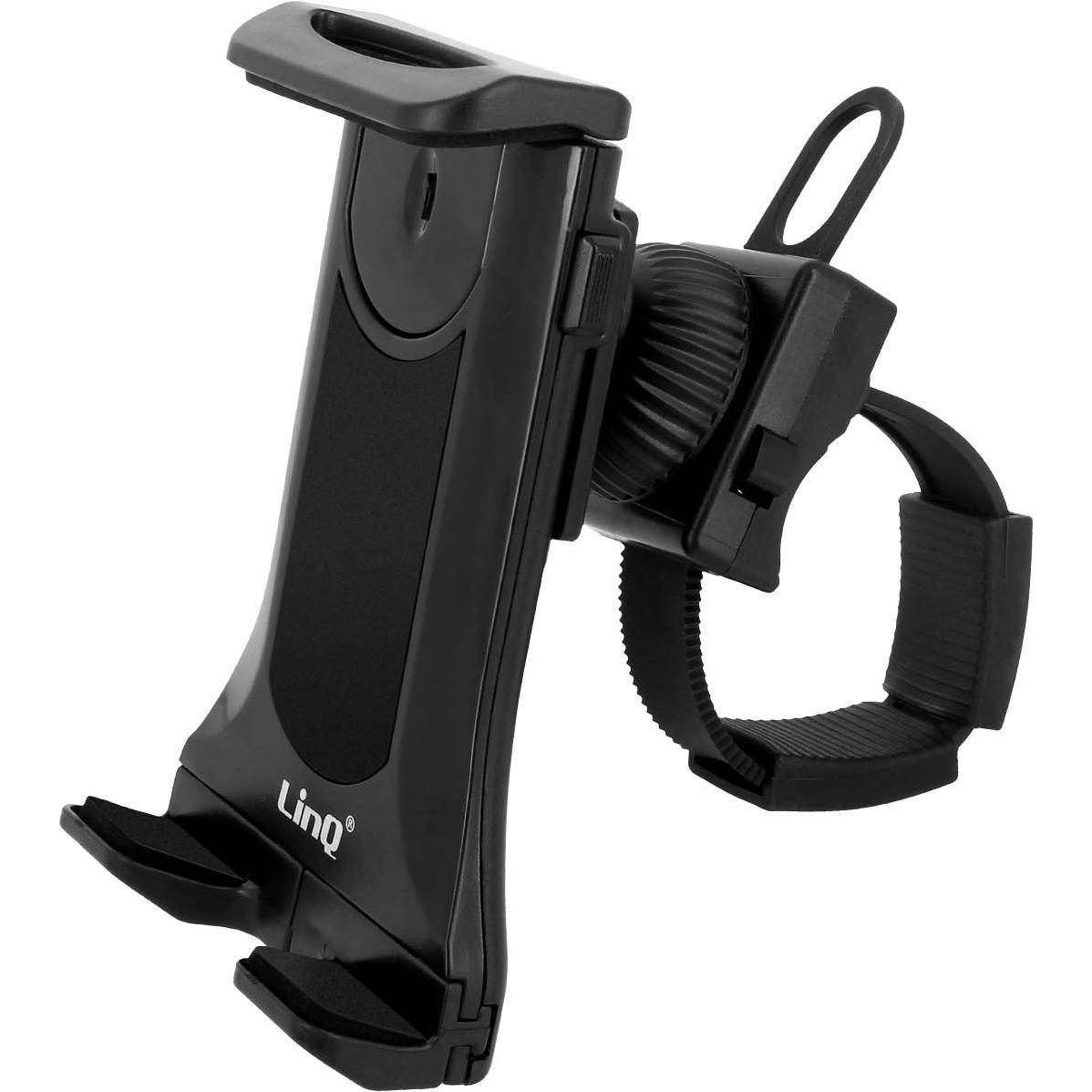 LinQ Lenkerhalterung Handy / Tablet, Smartphone Halterung, Schwarz