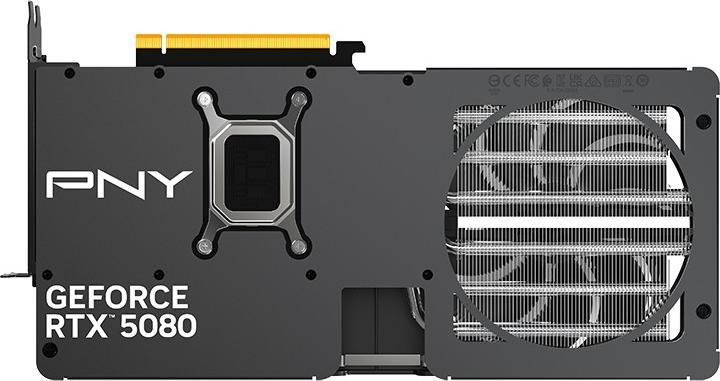 Produktbild PNY GeForce RTX 5080 Slim OC 16GB GDDR7 DLSS4 1*HDMI/3*DisplayPort PCi Ex 5.0 16x (16 GB, GDDR7)