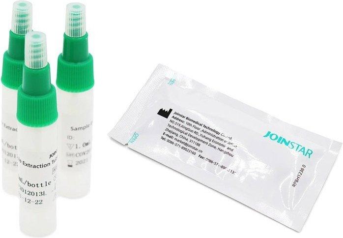 Actual product image Joinstar Covid-19 saliva test (1 x)